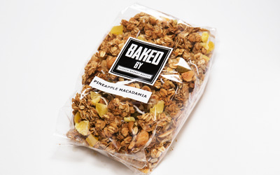 ホームメイド・グラノーラ(パイナップル・マカデミア)450g 1360円
