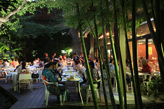 東京さぬき倶楽部　ビア庭園（ビアガーデン）テラス席