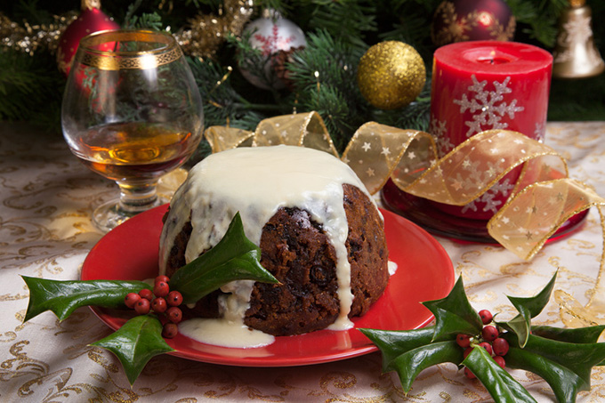 イギリスのクリスマスプディング (Christmas pudding)