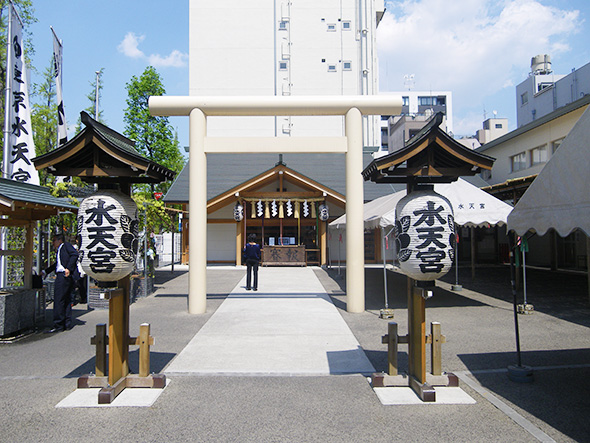 水天宮仮宮