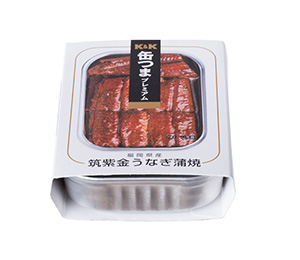 缶つまプレミアム「福岡県産筑紫金うなぎ蒲焼（95g）」