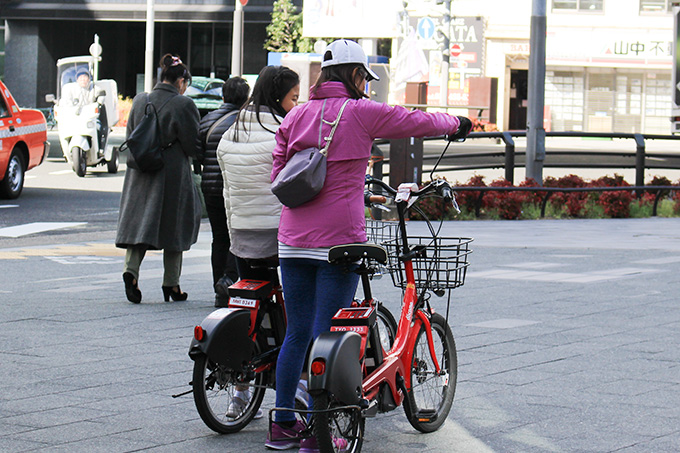 バイクシェアのちょい乗り