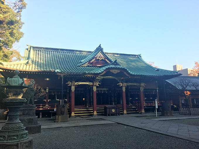 根津神社社殿