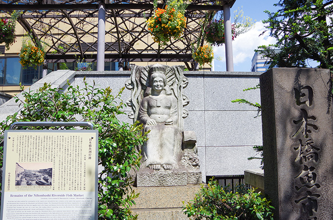 江戸時代から関東大震災で焼失するまでの約300年間「日本橋魚河岸」は続きました
