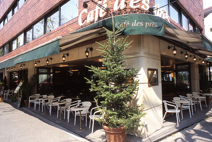 1993年オープン当時の「カフェ・デ・プレ」